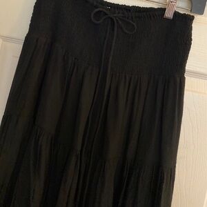 NWOT  Shop Talulah Boutique Black Maxi Skirt